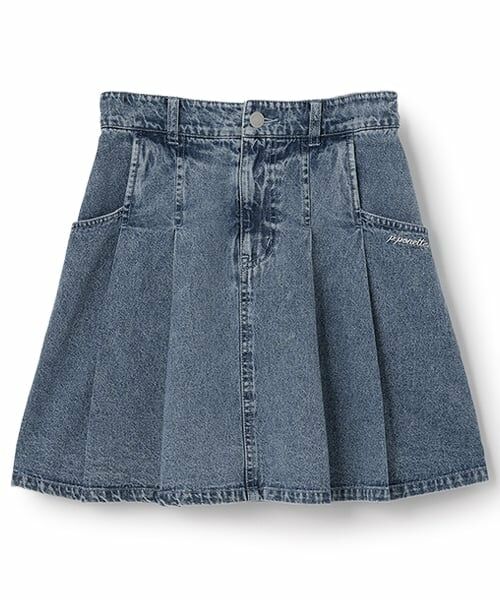 pom ponette junior / ポンポネット ジュニア ミニ・ひざ丈スカート | 【接触冷感】タックスカート×インパンセット | 詳細13