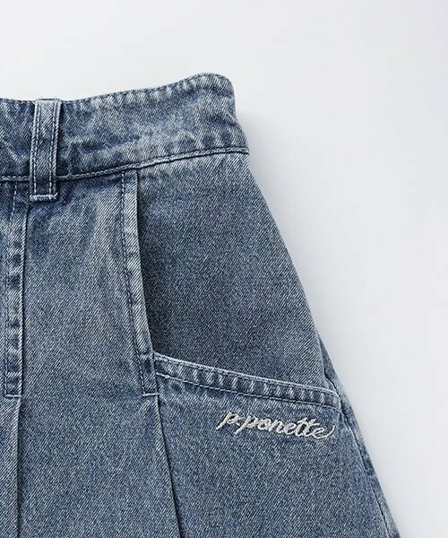 pom ponette junior / ポンポネット ジュニア ミニ・ひざ丈スカート | 【接触冷感】タックスカート×インパンセット | 詳細6