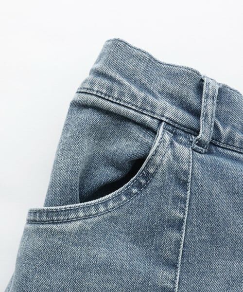 pom ponette junior / ポンポネット ジュニア その他パンツ | ストレッチデニムフレアパンツ | 詳細5