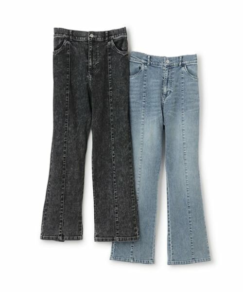 pom ponette junior / ポンポネット ジュニア その他パンツ | ストレッチデニムフレアパンツ | 詳細9