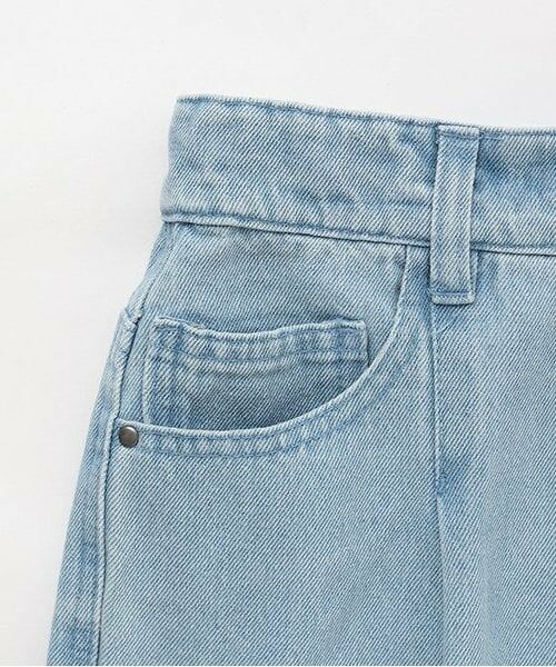 pom ponette junior / ポンポネット ジュニア その他パンツ | カットオフデニムパンツ | 詳細5