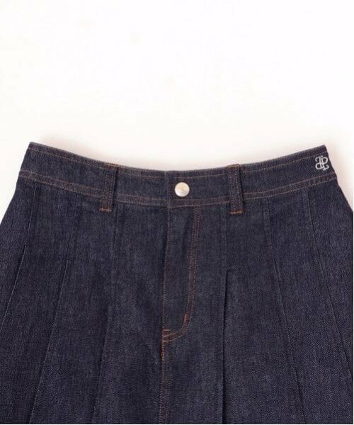 pom ponette junior / ポンポネット ジュニア ミニ・ひざ丈スカート | ラメデニムスカート | 詳細2