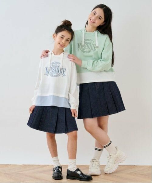 pom ponette junior / ポンポネット ジュニア ミニ・ひざ丈スカート | ラメデニムスカート | 詳細20