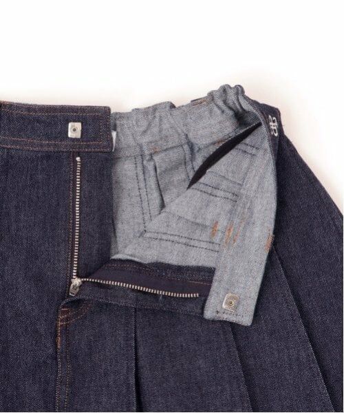 pom ponette junior / ポンポネット ジュニア ミニ・ひざ丈スカート | ラメデニムスカート | 詳細3