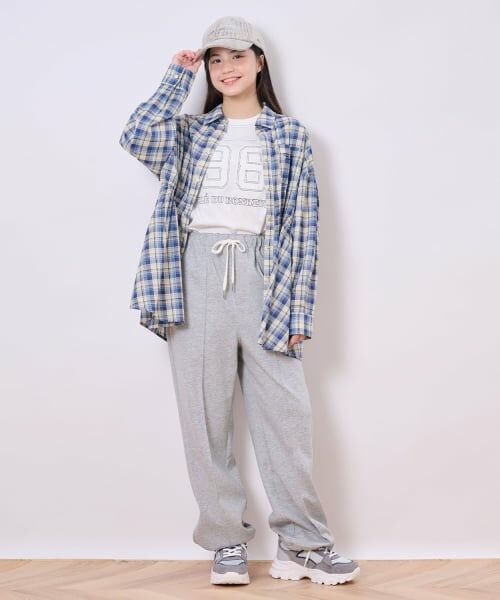 pom ponette junior / ポンポネット ジュニア Tシャツ | 【接触冷感】7分袖ナンバリングTシャツ | 詳細12