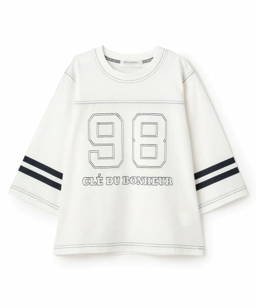 pom ponette junior / ポンポネット ジュニア Tシャツ | 【接触冷感】7分袖ナンバリングTシャツ | 詳細8