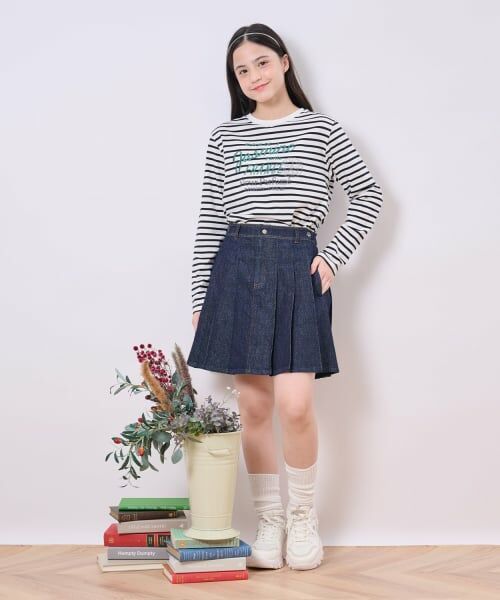 pom ponette junior / ポンポネット ジュニア Tシャツ | 【GOOD PRICE】エッフェルエンブレムロンT | 詳細14