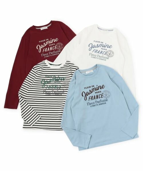 pom ponette junior / ポンポネット ジュニア Tシャツ | 【GOOD PRICE】エッフェルエンブレムロンT | 詳細8