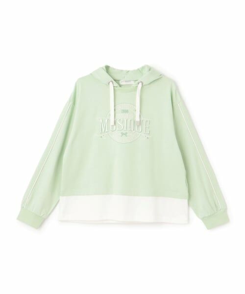 pom ponette junior / ポンポネット ジュニア パーカー | レイヤード風パーカ | 詳細2