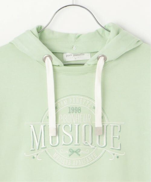 pom ponette junior / ポンポネット ジュニア パーカー | レイヤード風パーカ | 詳細4