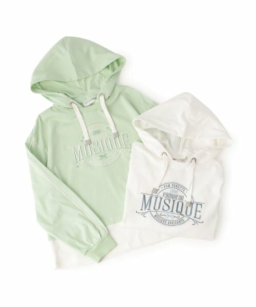 pom ponette junior / ポンポネット ジュニア パーカー | レイヤード風パーカ | 詳細9