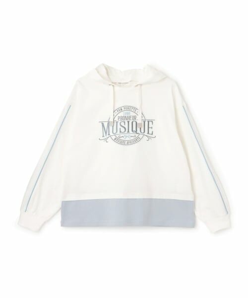 pom ponette junior / ポンポネット ジュニア パーカー | レイヤード風パーカ | 詳細10