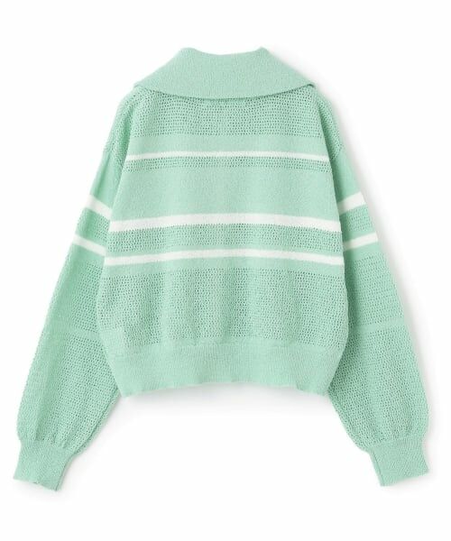 pom ponette junior / ポンポネット ジュニア カーディガン・ボレロ | メッシュニットZIPカーディガン | 詳細1