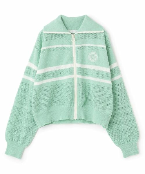 pom ponette junior / ポンポネット ジュニア カーディガン・ボレロ | メッシュニットZIPカーディガン | 詳細7