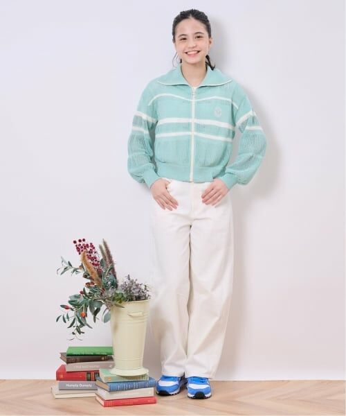 pom ponette junior / ポンポネット ジュニア カーディガン・ボレロ | メッシュニットZIPカーディガン | 詳細8
