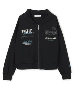 pom ponette junior / ポンポネット ジュニア パーカー | スムースロゴパーカ