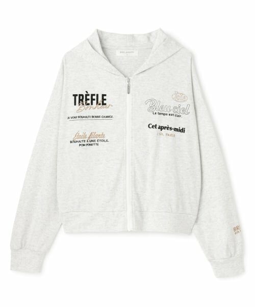 pom ponette junior / ポンポネット ジュニア パーカー | スムースロゴパーカ | 詳細10