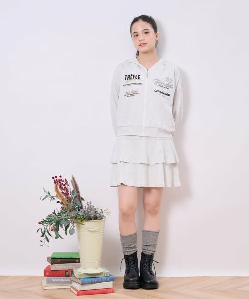 pom ponette junior / ポンポネット ジュニア パーカー | スムースロゴパーカ | 詳細12