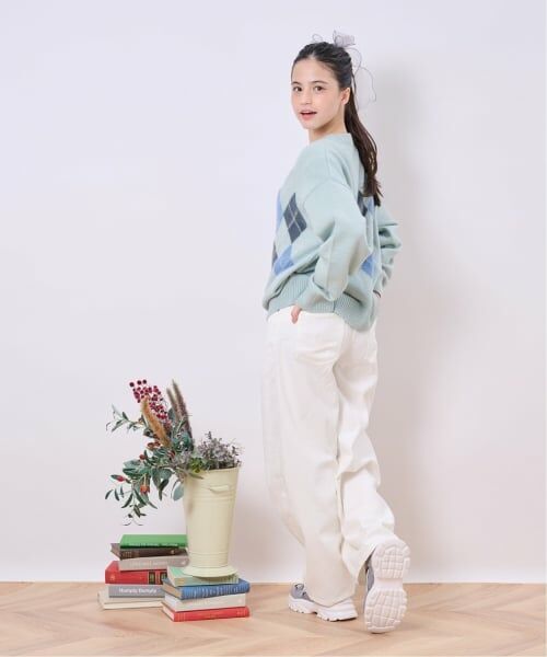 pom ponette junior / ポンポネット ジュニア カーディガン・ボレロ | アーガイルニットカーデ | 詳細16