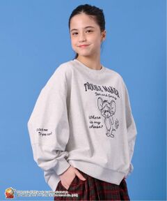 pom ponette junior / ポンポネット ジュニア スウェット | 【TOM AND JERRY】アソート変形プルオーバー