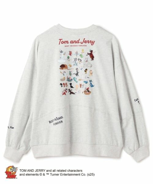 pom ponette junior / ポンポネット ジュニア スウェット | 【TOM AND JERRY】アソート変形プルオーバー | 詳細2