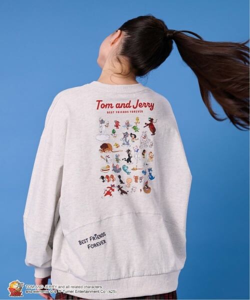 pom ponette junior / ポンポネット ジュニア スウェット | 【TOM AND JERRY】アソート変形プルオーバー | 詳細20