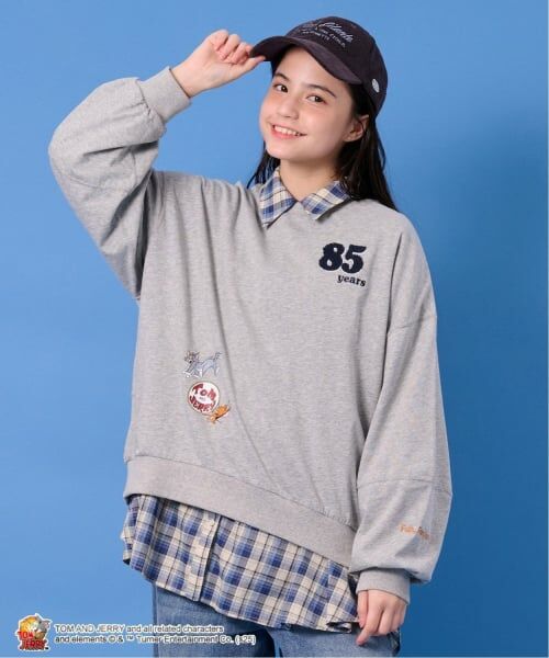 pom ponette junior / ポンポネット ジュニア スウェット | 【TOM AND JERRY】アソート変形プルオーバー | 詳細22
