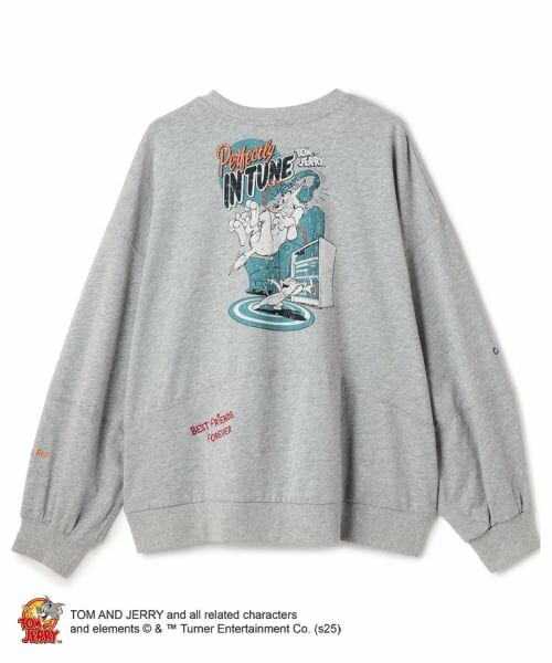 pom ponette junior / ポンポネット ジュニア スウェット | 【TOM AND JERRY】アソート変形プルオーバー | 詳細4