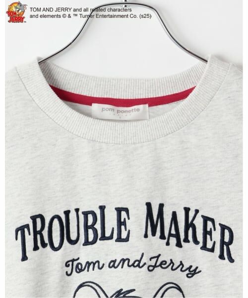 pom ponette junior / ポンポネット ジュニア スウェット | 【TOM AND JERRY】アソート変形プルオーバー | 詳細5