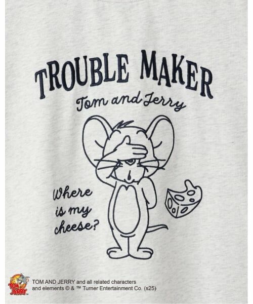 pom ponette junior / ポンポネット ジュニア スウェット | 【TOM AND JERRY】アソート変形プルオーバー | 詳細6