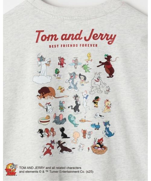 pom ponette junior / ポンポネット ジュニア スウェット | 【TOM AND JERRY】アソート変形プルオーバー | 詳細7