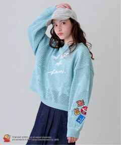pom ponette junior / ポンポネット ジュニア スウェット | 【TOM AND JERRY】星型ワッペンPO×インナーセット