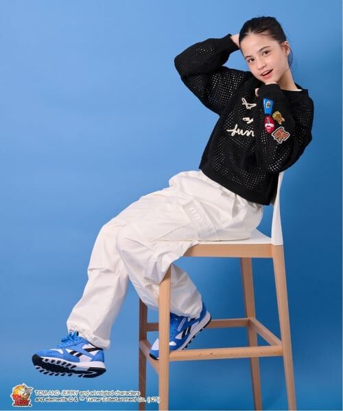 pom ponette junior / ポンポネット ジュニア スウェット | 【TOM AND JERRY】星型ワッペンPO×インナーセット | 詳細16