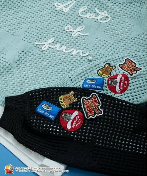 pom ponette junior / ポンポネット ジュニア スウェット | 【TOM AND JERRY】星型ワッペンPO×インナーセット | 詳細22