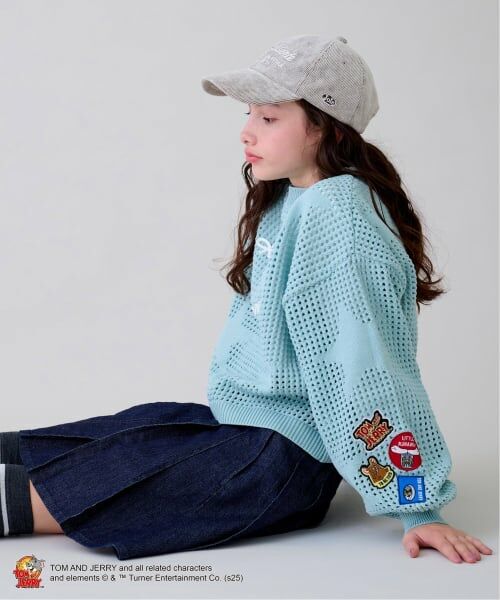 pom ponette junior / ポンポネット ジュニア スウェット | 【TOM AND JERRY】星型ワッペンPO×インナーセット | 詳細28