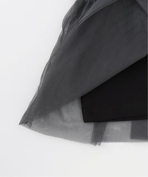 pom ponette junior / ポンポネット ジュニア Tシャツ | 【接触冷感】レースワッペンプル×チュールTシャツ | 詳細12