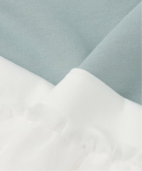 pom ponette junior / ポンポネット ジュニア Tシャツ | 【接触冷感】レースワッペンプル×チュールTシャツ | 詳細13