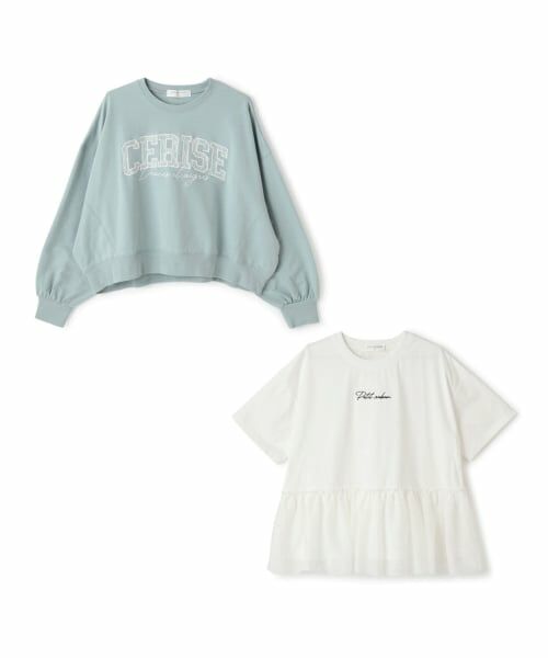 pom ponette junior / ポンポネット ジュニア Tシャツ | 【接触冷感】レースワッペンプル×チュールTシャツ | 詳細2