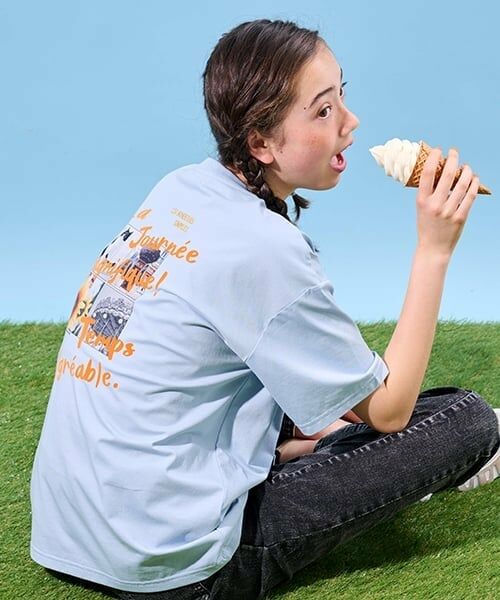 pom ponette junior / ポンポネット ジュニア Tシャツ | 【接触冷感】グラフィックアソート転写Tシャツ | 詳細19