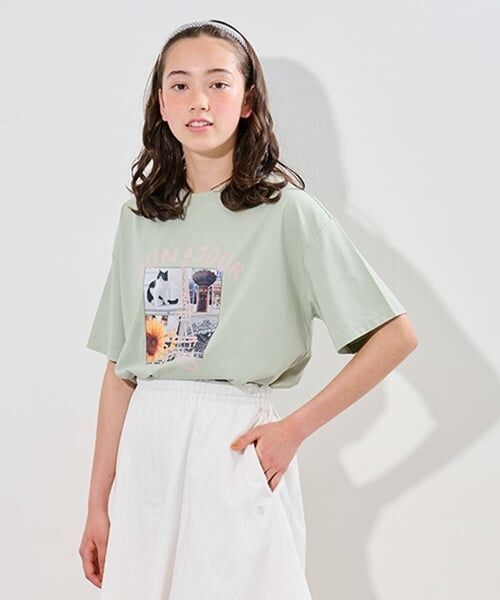 pom ponette junior / ポンポネット ジュニア Tシャツ | 【接触冷感】グラフィックアソート転写Tシャツ | 詳細22