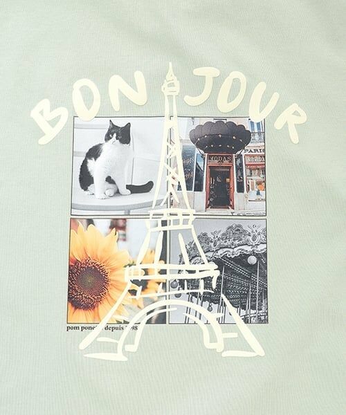 pom ponette junior / ポンポネット ジュニア Tシャツ | 【接触冷感】グラフィックアソート転写Tシャツ | 詳細4