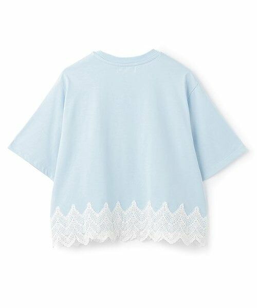 pom ponette junior / ポンポネット ジュニア Tシャツ | 【接触冷感】レース使いTシャツ | 詳細1