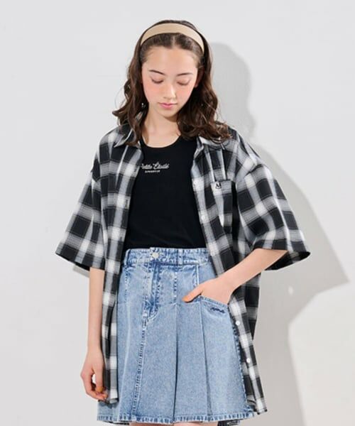 pom ponette junior / ポンポネット ジュニア キャミソール・チューブトップ | 【接触冷感】【抗菌】カップつきタンクトップ | 詳細17