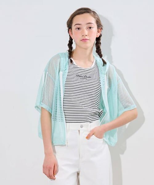 pom ponette junior / ポンポネット ジュニア キャミソール・チューブトップ | 【接触冷感】【抗菌】カップつきタンクトップ | 詳細18