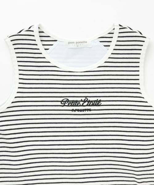 pom ponette junior / ポンポネット ジュニア キャミソール・チューブトップ | 【接触冷感】【抗菌】カップつきタンクトップ | 詳細2