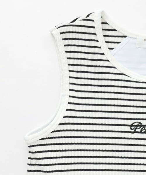 pom ponette junior / ポンポネット ジュニア キャミソール・チューブトップ | 【接触冷感】【抗菌】カップつきタンクトップ | 詳細3