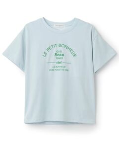 pom ponette junior / ポンポネット ジュニア Tシャツ | 【接触冷感】【抗菌】カップつきロゴTシャツ