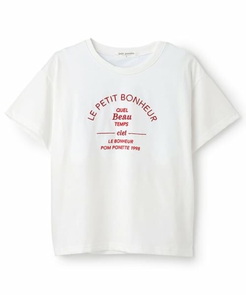 pom ponette junior / ポンポネット ジュニア Tシャツ | 【接触冷感】【抗菌】カップつきロゴTシャツ | 詳細10