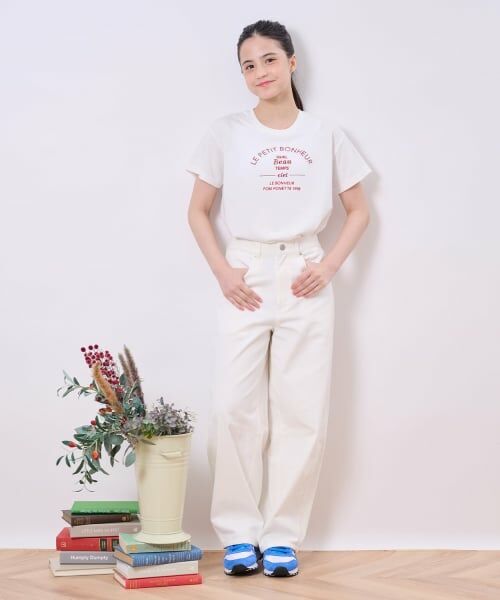 pom ponette junior / ポンポネット ジュニア Tシャツ | 【接触冷感】【抗菌】カップつきロゴTシャツ | 詳細18