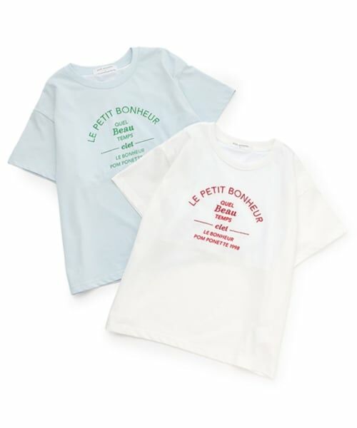pom ponette junior / ポンポネット ジュニア Tシャツ | 【接触冷感】【抗菌】カップつきロゴTシャツ | 詳細9